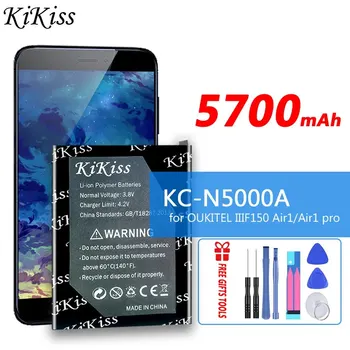 Аккумулятор KiKiss KC-N5000A (Air1) 5700 мАч для OUKITEL IIIF150 Air 1 pro Air1 pro 1pro Замена Bateria