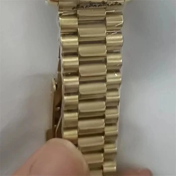 2023 Роскошный Серебряный ремешок PAGANI DESIGN PD1752 Модные Часы Мужские Оригинальный ремешок Золотой ремешок из нержавеющей стали 20 мм Изображение 2