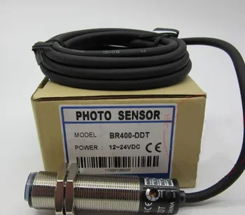 Высококачественный фотоэлектрический переключатель BR400-DDT M18 с 4-проводным ЧПУ 12-24 В постоянного тока БЕЗ диффузного отражения