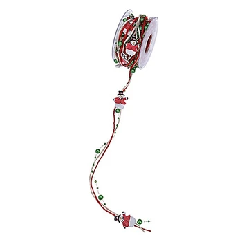 Рождественская лента из бисера длиной 5 м, праздничное украшение для елки и дома G2AB Изображение 2