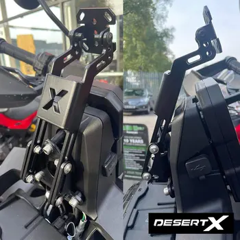 Для Ducati DESERTX 2022 2023 Утилита и Крепление GPS Nav Навигация Поддержка GPS Кронштейн Держатель Мотоцикла Desert X Алюминий Изображение 2