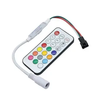 5-24 В 21-Клавишный RF Контроллер Magic RGB LED Контроллер С Дистанционным Управлением Mini Smd Для Светодиодной Ленты WS2812B WS2811