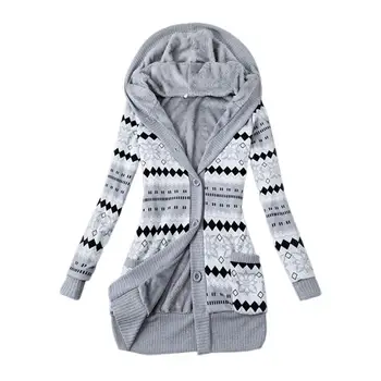 Простой вязаный кардиган, осенне-зимний однобортный свитер-пальто для улицы, приятный для кожи