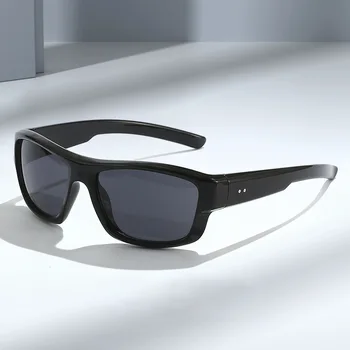 Европа и Соединенные Штаты Индивидуальность Солнцезащитные очки Y2K Тренд Солнцезащитные очки для мужчин для верховой езды