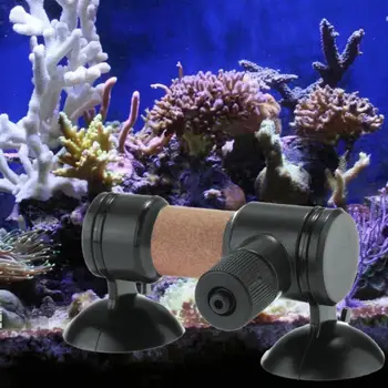 Очиститель CO2 с двойной присоской Пластиковый распылитель для аквариума Аквариумный диффузор CO2 Распылитель для аквариума Аквариумный распылитель