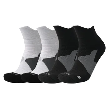 Мужские спортивные носки для взрослых, впитывающие пот, дышащие, с утолщенным полотенцем, нескользящие баскетбольные носки