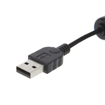 Прочный нейлоновый плетеный кабель USB-мыши длиной 2 м для logitech G9 G9X L4MD Изображение 2