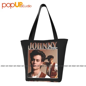 Джонни Депп, модные сумки 90-х, Портативная хозяйственная сумка большой емкости