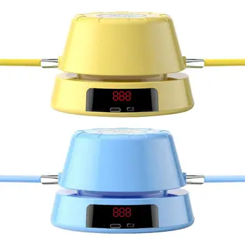 Электрическая скакалка Интеллектуальная электрическая скакалка со светодиодной подсветкой с дистанционным управлением Автоматическое взаимодействие нескольких человек со скакалкой