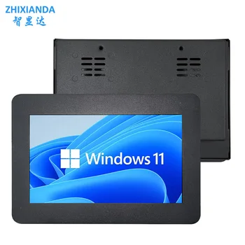 Zhixianda 7-дюймовый встроенный монитор промышленного назначения с широкоэкранным панельным дисплеем 1024*600 с интерфейсом VGA HDMI BNC AV