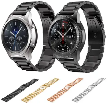 Роскошный Ремешок Из Нержавеющей Стали 20 мм Для Samsung Galaxy Watch 6 4 44 мм 5 Pro Calssic 42 мм 46 мм Ремешок Подходит Для Huawei Gt2 3 Amazfit Gts2