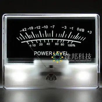 Высокоточный VU-Измеритель TN90 Head DB Level Meter Power Bollerer Звуковая карта Передней сцены Звук ДБ Подсветка Ремешка для часов