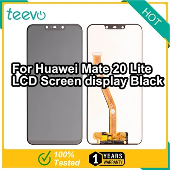 Для Huawei Mate 20 Lite с рамкой/Экран Huawei Mate 20 Lite с цифровым преобразователем сенсорного экрана Черный Изображение 2