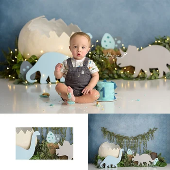 Лесные фоны с динозаврами, детская фотография, Фотосессия для детей и взрослых, декор для праздничного торта, фоны с животными в джунглях