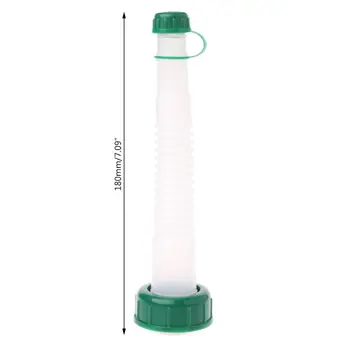 1 комплект пластиковых инструментов из гофрированных труб для масленки емкостью 1 л, аксессуары для бутылок
