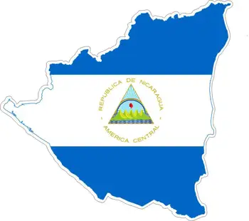 Мото Карта Флаг Виниловая наклейка на стену снаружи Macbook'а, наклейка на автомобиль Никарагуа, наклейка на лобовое стекло автомобиля, Авто Спортивный старт, гоночная наклейка на мотоцикл