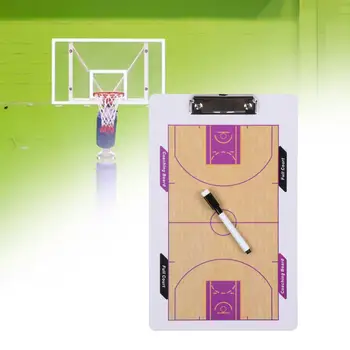 Настольная игра для тренеров по баскетболу с 1 маркером Доска для тренеров с маркерами