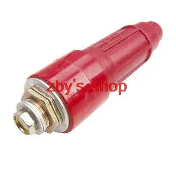 Соединительный штекер Сварочного кабеля 250-315A Красный DKJ-50