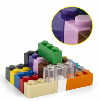 20шт Строительные блоки Small Particle 3622 High Brick 1x3, части, блоки DIY, Совместимые с креативными подарочными игрушками-замками Изображение 2