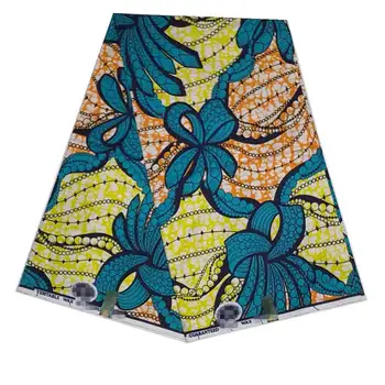 Настоящее Голландское Платье с Супер-W Гарантированным Супер Настоящим Восковым Принтом Hollandais Pagne Africa Dress из 100% хлопка Wax Pagne Tissu VLS2355