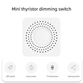 1 ~ 4ШТ Tuya WiFi Smart Dimmer Нужен нейтральный модуль Поддерживает двусторонний выключатель управления Работает с Alexa Alice Изображение 2