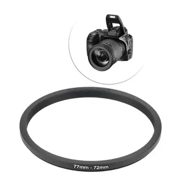 металлические Понижающие кольца от 77 мм до 72 мм Адаптер объектива Фильтр Инструмент для камеры Аксессуар Новый Изображение 2