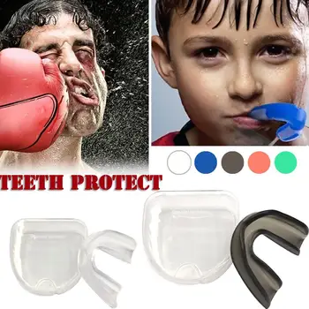 1 Комплект каппы для защиты зубов от бокса футбола Баскетбола карате Муай Тай Защита безопасности Изображение 2