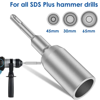 Заземляющий стержневой наконечник 30/45/65 мм, сверхмощный инструмент для заземления Т-образного стержня, совместимый со всеми перфораторами SDS Plus Изображение 2