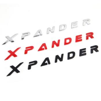Значок с буквой XPANDER автомобильные наклейки этикетка на переднем капоте задний багажник XPANDER для модификации кузова Mitsubishi аксессуары логотип эмблема Изображение 2