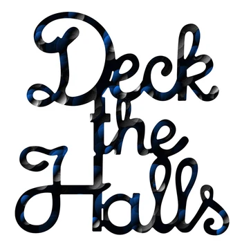 Новый 2022 DIY Fancy Deck Hall Word Art Craft Металлические Режущие Штампы для Скрапбукинга и Изготовления Открыток Декоративное Тиснение Без Штампов