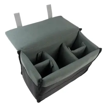 Мягкая защитная сумка-вкладыш-футляр для зеркальной камеры, объектива и аксессуаров Черный