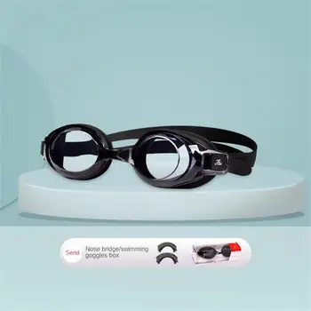 Очки для плавания при близорукости до -9,0, по рецепту, Водонепроницаемые очки для плавания с защитой от запотевания, силиконовые очки для дайвинга с диоптриями, взрослые, подростки