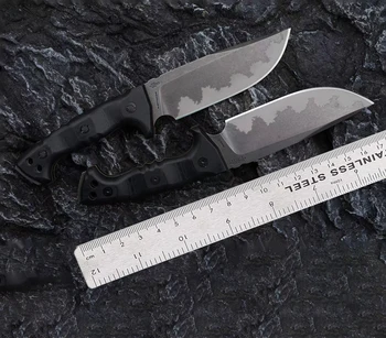 Miller Bros.Нож BIsdes M33 Лезвие из легированной стали высокой твердости A8, твердость 60-62HRC, ручка G10, карманный нож для самообороны на открытом воздухе Изображение 2