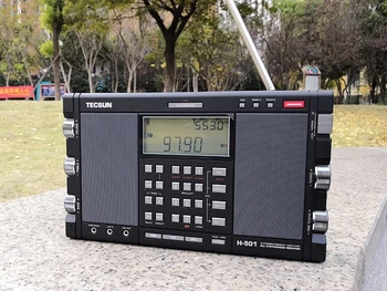 YYHC Tecsun H-501 FM 87-108 МГц МВТ 522-1620 кГц Метод настройки Цифровая TF карта ЖК-цифровой дисплей портативное Радио Изображение 2