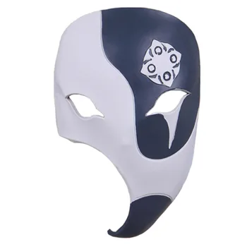 Маска Fatui Dottore, косплей, Genshin Impact, Латексные маски из ПВХ, шлем, Маскарадный костюм для вечеринки на Хэллоуин, реквизит Изображение 2