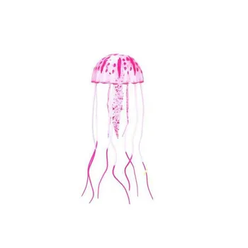 Аквариум с Флуоресцентной Светящейся красотой, Искусственные Поддельные Медузы, Аквариум с орнаментом Изображение 2