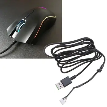 Мягкий USB-кабель для зарядки мыши для Razer Mouse Line Замена провода Прямая поставка Изображение 2