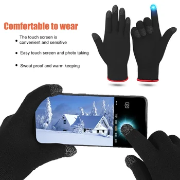 1 Пара чехлов для рук, игровой контроллер с сенсорным экраном для PUBG, защищающий от пота, не чувствительный к царапинам игровой палец, перчатки с рукавом для большого пальца Изображение 2