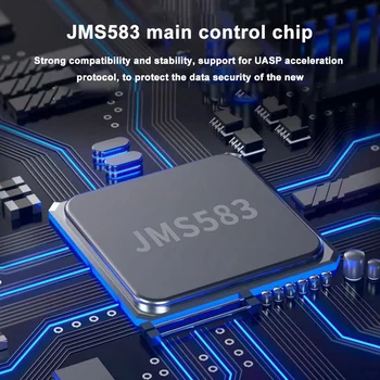 Корпус твердотельного накопителя M.2 Nvme 2230 JMS583 SSD Case Адаптер M.2 M Key Коробка для внешнего жесткого диска USB3.2 Gen2 USB Type-C M & B Key Изображение 2