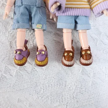 ob11 Детская обувь obitsu11 YMY molly обувь ручной работы из воловьей кожи аксессуары для кукол Изображение 2