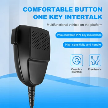 Для Motorola Walkie Talkie GM300 GM950 Аксессуары динамик микрофон радио HMN3596A ручной микрофон