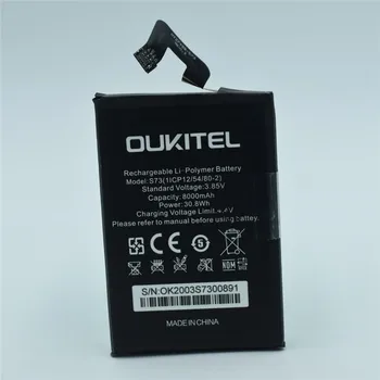 YCOOLY 100% оригинальный аккумулятор для OUKITEL F150 B2021 аккумулятор 8000 мАч Длительное время ожидания Высокая емкость для OUKITEL battery Изображение 2