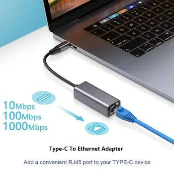Сетевой Адаптер Ethernet 3,0-2,5 G RTL8156B 2500/1000/100 Мбит/с USB 3,1 Гигабитный Контроллер Локальной Сети RJ45 для Настольного Ноутбука