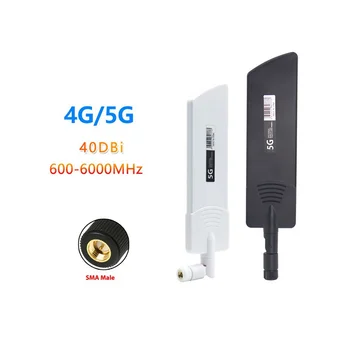 1ШТ 5G/3G/4G/GSM Полнодиапазонный Клей-Карандаш Omni Wireless Smart Meter Модуль Маршрутизатора С Коэффициентом Усиления 40DBi Антенна, Белый SMA Штекер Изображение 2