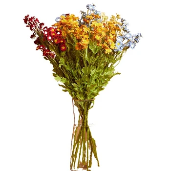 накладные цветы Bellis perennis, Маленькая садовая маргаритка, украшение домашнего сада, искусственные растения, Бонсай johnnyjumpup