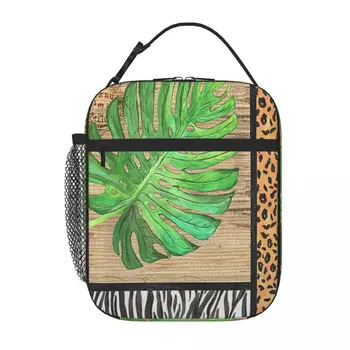 Exotic Palms 3 Debbie Dewitt, сумка для ланча, ланч-бокс, изолированные сумки, детская сумка для ланча