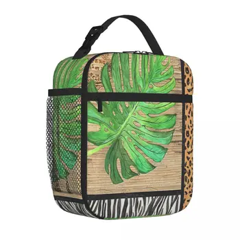 Exotic Palms 3 Debbie Dewitt, сумка для ланча, ланч-бокс, изолированные сумки, детская сумка для ланча Изображение 2