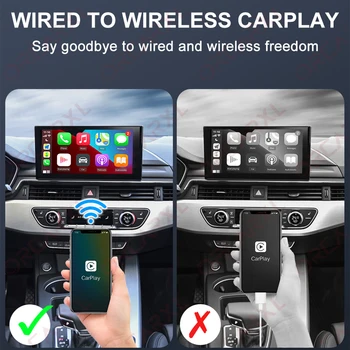 Проводной адаптер CarPlay Dongle для автомобильной стереосистемы с автоматическим подключением телефона Carplay Plug and Play Smart Link Изображение 2
