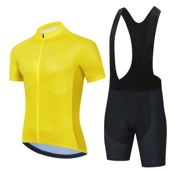 Новый летний мужской спортивный костюм для велоспорта с короткими рукавами, Быстросохнущая дышащая майка для велоспорта на горных велосипедах