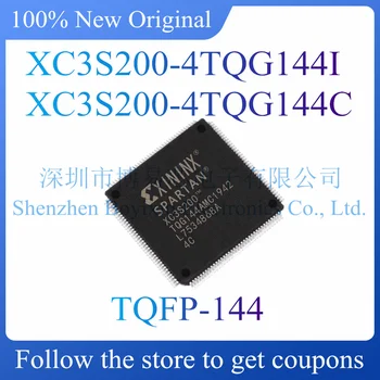 НОВЫЙ XC3S200-4TQG144I XC3S200-4TQG144C. Микросхема программируемого логического устройства (CPLD/FPGA). Комплектация TQFP-144